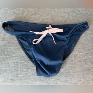 Blue/Teal Rufskin Bathing Suit Breif Bikini - Worn Once - Like New - Size Medium